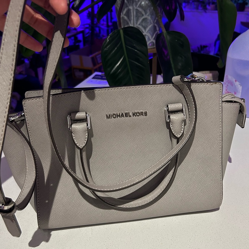 Michael Kors Grey Purse